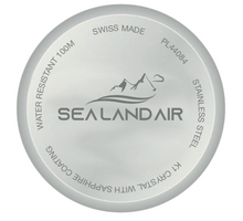 Load image into Gallery viewer, SEALANDAIR | Quartz | Racing Adventure | 42mm Stainless Steel Case & Bracelet | Swiss Made