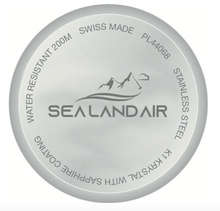 Load image into Gallery viewer, SEALANDAIR | Quartz | Ocean Adventure | Dive Watch | 42.5mm Stainless Steel Case | Rotating Bezel | Silicon Strap | Swiss Made