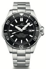 Load and play video in Gallery viewer, SEALANDAIR | Automatic | Ocean Adventure Professional Dive | 1,000 Meters / 3,280 Feet | Helium Release | 25 Jewels | 46mm Stainless Steel | Swiss Made