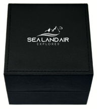 Load image into Gallery viewer, SEALANDAIR | Automatic | Ocean Adventure Professional Dive | 1,000 Meters / 3,280 Feet | Helium Release | 25 Jewels | 46mm Stainless Steel  | Swiss Made
