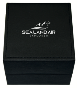 SEALANDAIR | Automatic | Ocean Adventure Professional Dive | 1,000 Meters / 3,280 Feet | Helium Release | 25 Jewels | 46mm Stainless Steel  | Swiss Made