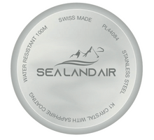 Load image into Gallery viewer, SEALANDAIR | Quartz | Racing Adventure | 42mm Stainless Steel Case &amp; Bracelet | Swiss Made
