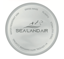 Load image into Gallery viewer, SEALANDAIR | Quartz | Classic Adventure | 41mm Stainless Steel Case &amp; Bracelet | Swiss Made
