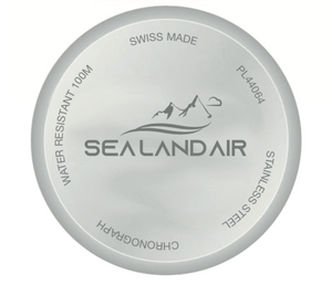 SEALANDAIR | Quartz | Classic Oversized Adventure | 48mm Stainless Steel Case | Nylon & Leather Strap | Swiss Made