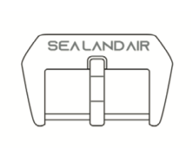 SEALANDAIR | Quartz | Classic Oversized Adventure | 48mm Stainless Steel Case | Nylon & Leather Strap | Swiss Made