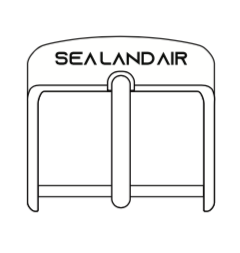 SEALANDAIR | Quartz | Swiss Adventure | White Dial | 40mm Stainless Steel Case & Leather Strap | Swiss Made