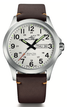 Load image into Gallery viewer, SEALANDAIR | Quartz | Outdoor Adventure | 42mm Stainless Steel Case | Brown Genuine Leather Strap | Swiss Made
